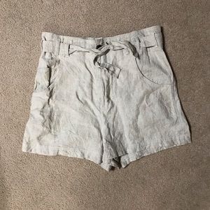 High waisted shorts